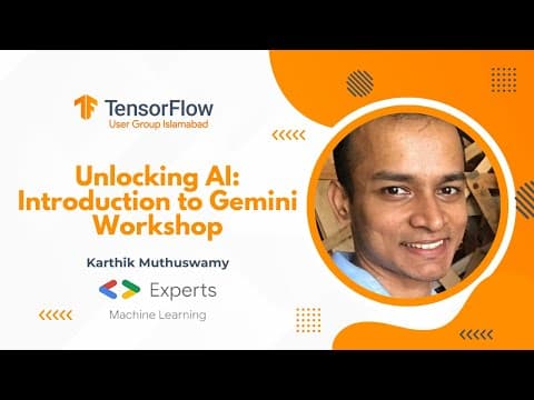 Unlocking AI: Introduction to Gemini Workshop